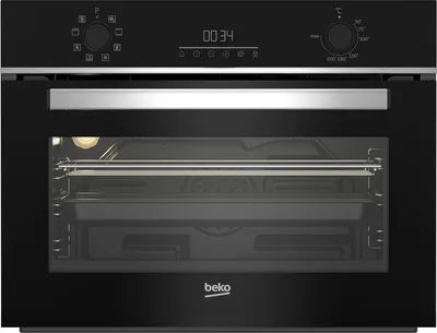 Zdjęcie produktu dla Beko b300 BBCM13300X, Średni, Kuchenka elektryczna, 48 l, 2400 W, Para, SteamShine