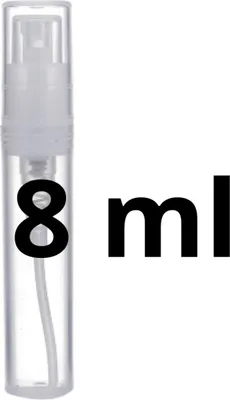 Zdjęcie produktu dla Przezroczysta plastikowa butelka z rozpylaczem 5ml/8ml/10ml 8ml
