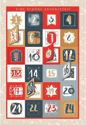 Produktbild von Idena Eine schöne Adventszeit Adventskalender 21-1063