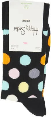 Image de Happy Socks Big Dot Sock Couleur Noir