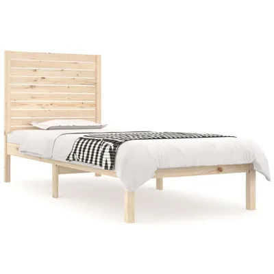 Produktbild von vidaXL Massivholzbett 75x190 cm