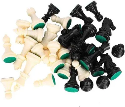 Obrázek produktu pro Šachová hra s plastovými figurkami, 64 mm, ideální pro volný čas