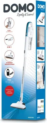 Obrázek produktu pro Domo DO237SV, Tyčový vysavač, Bezsáčkové, 0,45 l, Hliník, Suchý, Filtrování
