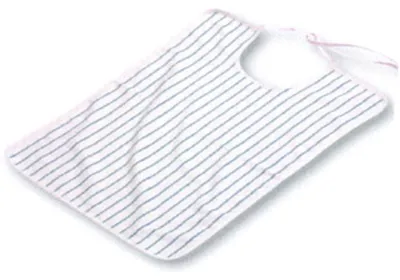 Produktbild von Unisex Erwachsene Lätzchen aus 100% Baumwolle, Weiß (Packung mit 6)