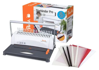 Productafbeelding van Peach PB200-30: Bindmachine voor spiraalbinding, met geïntegreerde pons