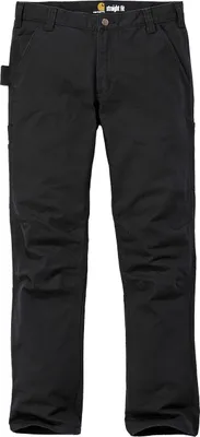 Produktbild von Carhartt Straight Fit Stretch Duck Hose Farben: Schwarz, Grösse: 40, Länge: L32
