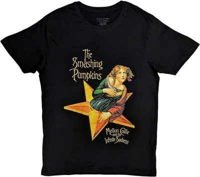 Produktbild von The Smashing Pumpkins - "Mellon Collie" T-Shirt für Herren/Damen Uni RO9560 (XL) (Schwarz)