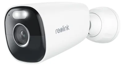 Produktbild von Reolink Argus Series B340 kabellose akkubetriebene 5 MP Dualband WLAN Überwachungskamera mit Flutlicht, PIR Sensor und Sirene