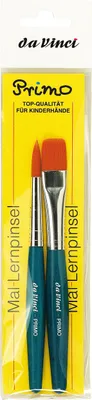Produktbild von Pinselset da Vinci PRIMO Synthetic Mal-Lernpinsel 5019B BLAUE Stiele