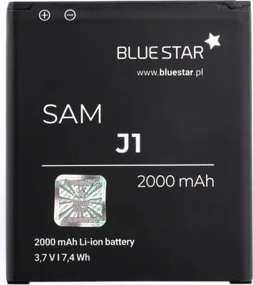 Produktbild von Bluestar Akku Ersatz kompatibel mit Samsung Galaxy J1 (J100H) 2000 mAh BJ100CBE Austausch Batterie Accu