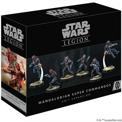 Produktbild von Star Wars: Legion – Einheitenerweiterung „Mandalorianische Superkommandos“