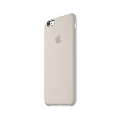 Produktbild von Apple iPhone 6s Plus Silikon Case – Stein, Cover, Apple, iPhone 6s Plus iPhone 6 Plus, 14 cm (5.5"), Beige
