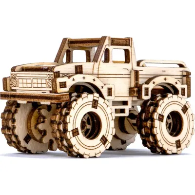 Image de WOODEN.CITY MONSTER TRUCK 4, 63 st.