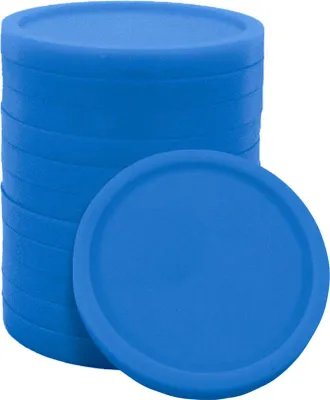 Produktbild von Combicraft Kunststoff Wertmarken oder Pfandmarken Blau Ø24mm - 100 Stück