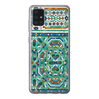 Produktbild von MuchoWow® Handyhülle Schutzhülle Hülle für Samsung Galaxy A52 5G Eine traditionelle marokkanische Mosaikdekoration Silikon Softcase Handy Hülle - Umschlag