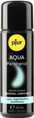 Produktbild von pjur AQUA Panthenol, 30 ml, Gleitmittel auf Wasserbasis, Flasche, 1 Stück(e)