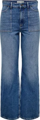 Produktbild von JDY Coole Jeans mit Design Taschen Weite Denim Hose Größe: S / 32L