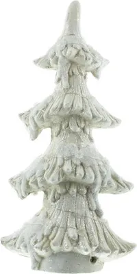 Produktbild von Mel-O-Design Weihnachtsbaum Led Beleuchtung Warm Weiß Weihnachtsdekoration stehend  26 cm x 48 cm x 15 cm Weiß