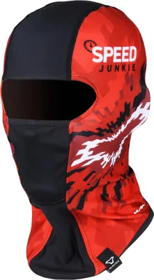 Image de Cagoule de moto Macna Mane, noir/rouge, taille unique