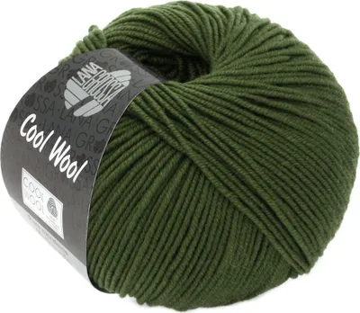Produktbild von Lana Grossa - Cool Wool 2042 dunkeloliv