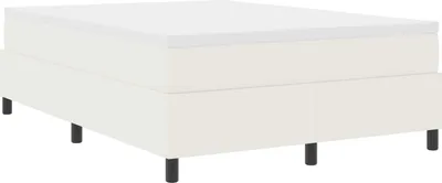 Produktbild von Plattformbettgestell Creme 160 x 200 cm Cordstoff