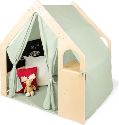 Produktbild von Pinolino Kinderträume Thilda, Standspielhaus, 3 Jahr(e), Grün, Holz