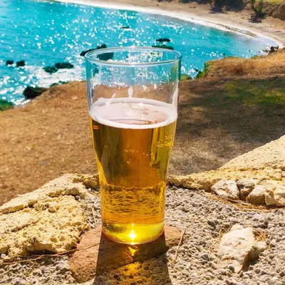 Produktbild von DoimoFlair Bierglas aus Kunststoff 20 cl. Mehrwegbecher Bierkrug Plastik Transparent Spülmaschinenfest Set 5 Stück