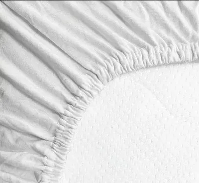 Obrázek produktu pro Prostěradlo Jersey Standard 140x200 cm bílá