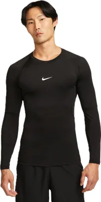 Produktbild von Nike Pro Dri-fit Langarm-t-shirt Schwarz XL Herren Schwarz XL