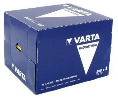 Image de Varta 04006 211 111, Alcaline, Cylindrique, 1,5 V, AA, boîte, 10 pièces