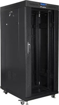 Zdjęcie produktu dla Lanberg FF01-6827-12BL szafa rack 27U wolnostojca czarna