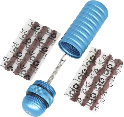 Immagine prodotto di Peatys HoleShot Tubeless Kit di riparazione delle forature per pneumatici tubeless turchese PPR-TPP-TRQ-12