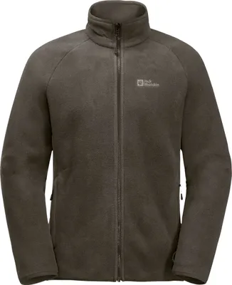 Produktbild von Jack Wolfskin Jack Wolfskein Herren Waldsteig Fleecejacke cold coffee / cold coffee M