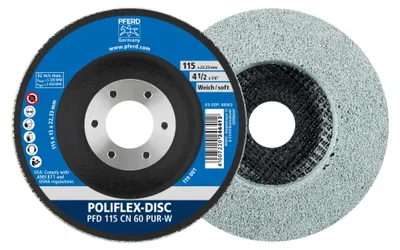 Produktbild von PFERD Poliflex discs, 11,5 cm, 5 Stück(e)