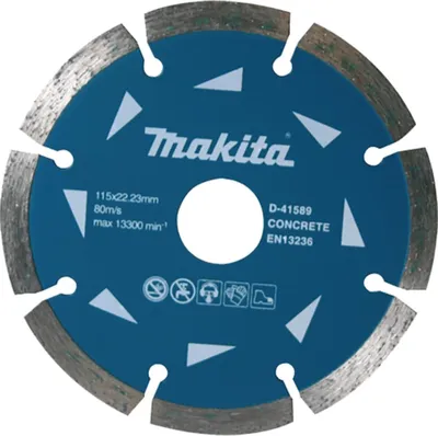 Image de Makita disque diamanté, segmenté 115 x 22.23 x 7mm 115 x 22.23 x 7mm
