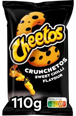 Produktbild von Cheetos Crunchetos Sweet Chili 110g – Knusprige Mais-Snacks mit Chili-Geschmack
