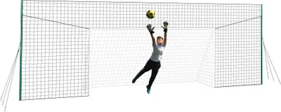 Produktbild von Open Goaaal GROSS - 4,9M X 2,1M FUSSBALLTOR, IN 3,0M HOHEM FANG- & RÜCKPRALLNETZ