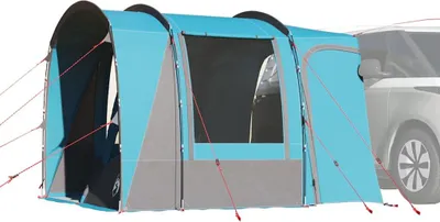 Image de vidaXL Tente de voiture 4 personnes Bleu Imperméable