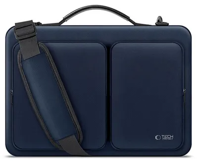 Produktbild von Tech-Protect Defender Tasche Laptop 15-16 Marineblau