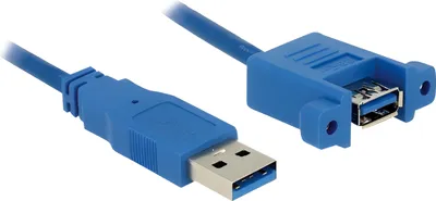 Obrázok produktu pre Delock USB 3.0 typ A samec > USB 3.0 typ A samica - USB kábel - USB typ A (W)