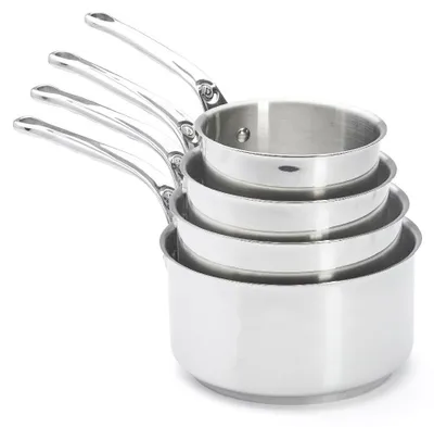 Produktbild von De Buyer SET 4 STIELKASSEROLLEN MILADY Ø14-16-18-20 CM