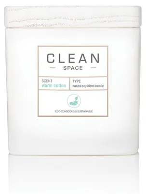 Image de Clean - Bougie chaude en coton 227 g