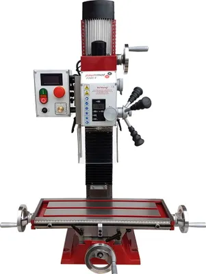Produktbild von PAULIMOT Bohr-/Fräsmaschine F205-V mit Kugelumlaufspindeln und deutschem Motor