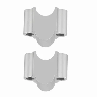 Produktbild von Universal Aluminium-Legierung Lenkererhöhung 7/8'' 22mm Motorrad Lenkererhöhung Klemme (Galvanik)