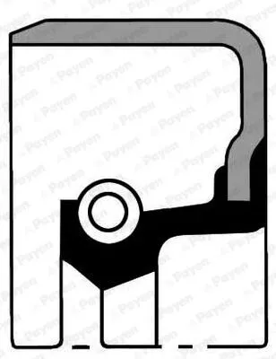 Produktbild von PAYEN NB818 Kurbelwellensimmering für FIAT Doblo Cargo (223) Stirnseitig