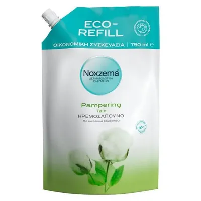 Produktbild von NOXZEMA Flüssige Cremeseife Talkum Nachfüllpackung 750 ml