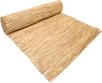 Produktbild von Schilfrohrmatte Sichtschutz in 12 Größen | 180x300 cm | Sichtschutzmatte aus Schilfrohr für Balkon, Garten und Terrasse | natürlicher Zaun Sichtschutz