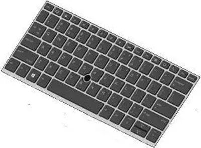 Obrázek produktu pro HP L15500-031, Klávesnice, Britská angličtina, Podsvícení klávesnice, HP, EliteBook 830 G5