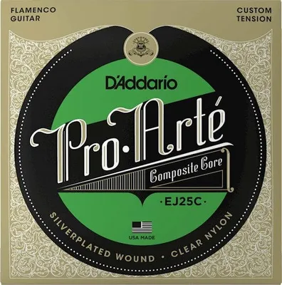 Obrázek produktu pro D'Addario EJ25C, Kytara, Nylon, Klasický, 6 kusů