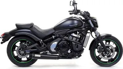 Zdjęcie produktu dla Kompletny tłumik ARROW rebel z tylną zaślepką do Kawasaki Vulcan s 650
